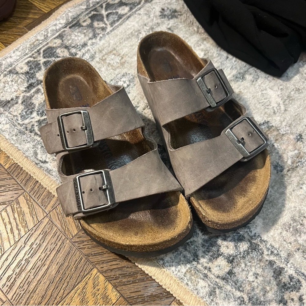 Birkenstock Double Strap Sandals with Buckles